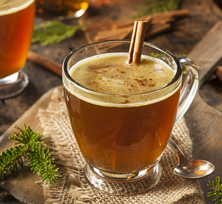 Hot buttered rum mit Pott Rum